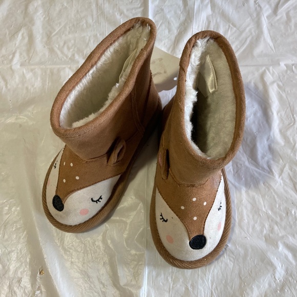 Old Navy Kids Deer Face Boots - Picture 1 of 7